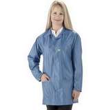 ESD-Safe Econoshield Coat in ECX-500 Material, Royal Blue, Large, 33" Long redirect to product page